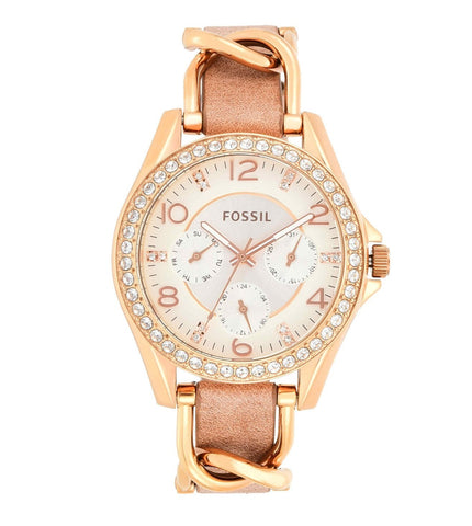 ES3466 | FOSSIL Riley Multifunction Analog Watch for Women - Buy Now at Sai Creations Watches