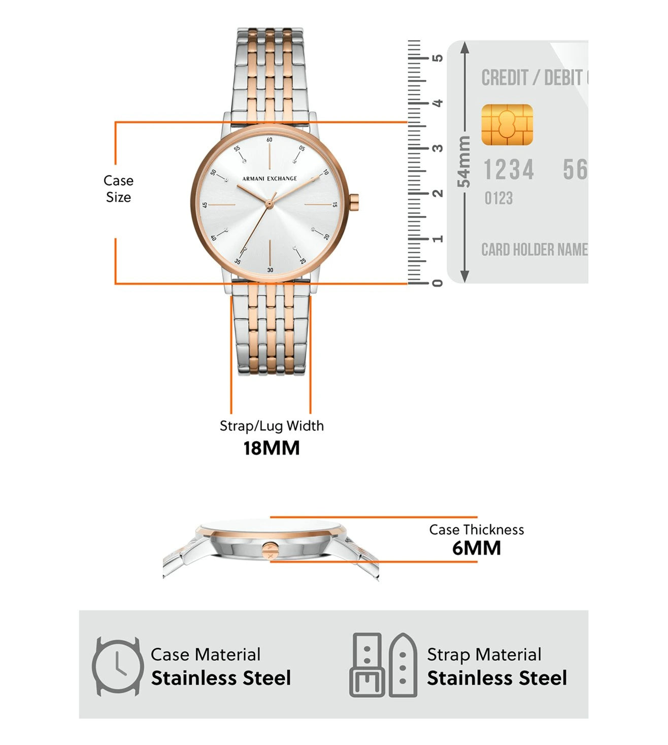 AX5580 | ARMANI EXCHANGE Analog Watch for Women