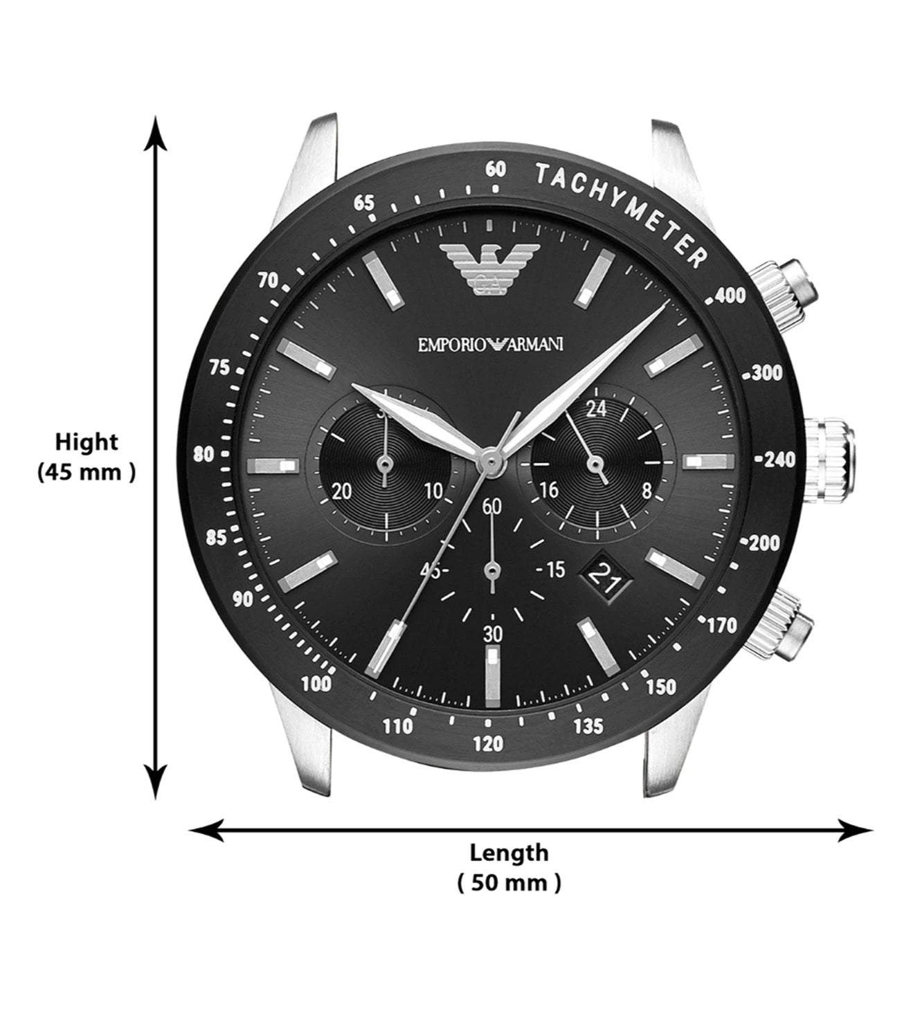 AR11243 |  EMPORIO ARMANI Mario Chronograph Watch for Men