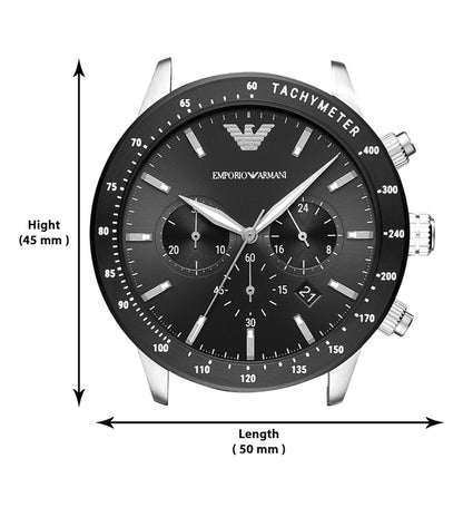 AR11243 |  EMPORIO ARMANI Mario Chronograph Watch for Men