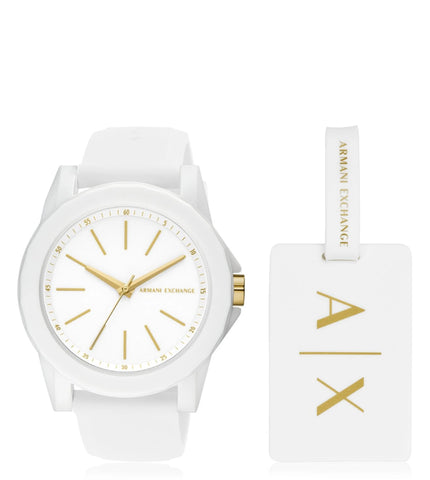 AX7126 | ARMANI EXCHANGE Lady Banks Analog Watch for Women - Buy Now at Sai Creations Watches