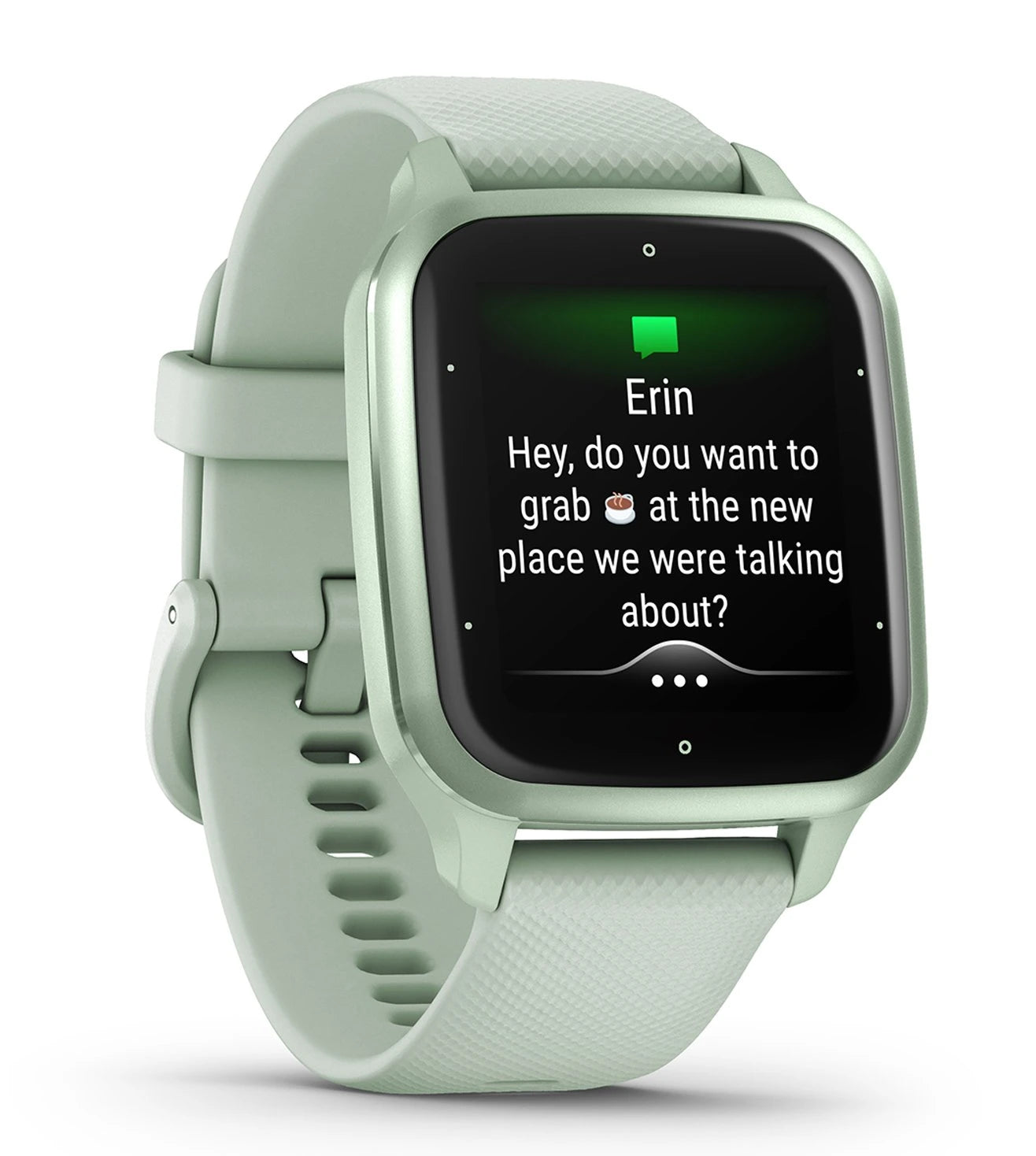 GARMIN Venu Sq 2, Cool Mint | Unisex Smart Watch Venu Sq 2, Cool Mint/Metallic Mint