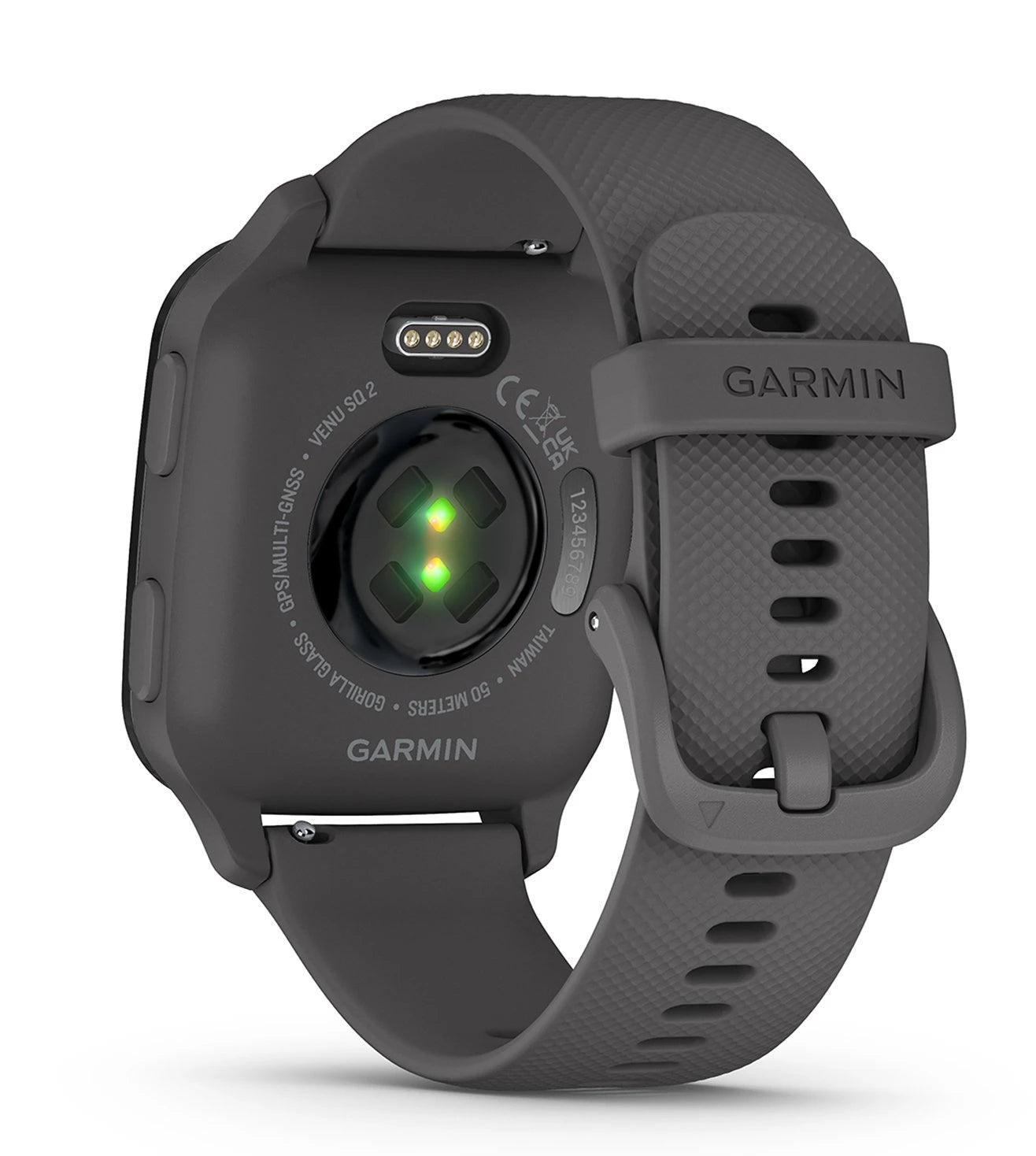 GARMIN Venu Sq 2 Slate | Unisex Smart Watch Venu Sq 2, Shadow Gray/Slate