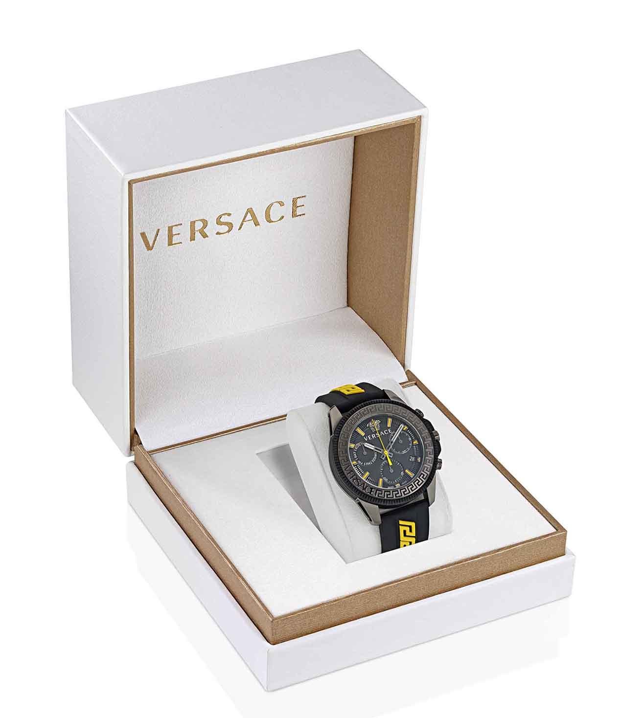 VE3J00322 | VERSACE Greca Action Chronograph Watch for Men