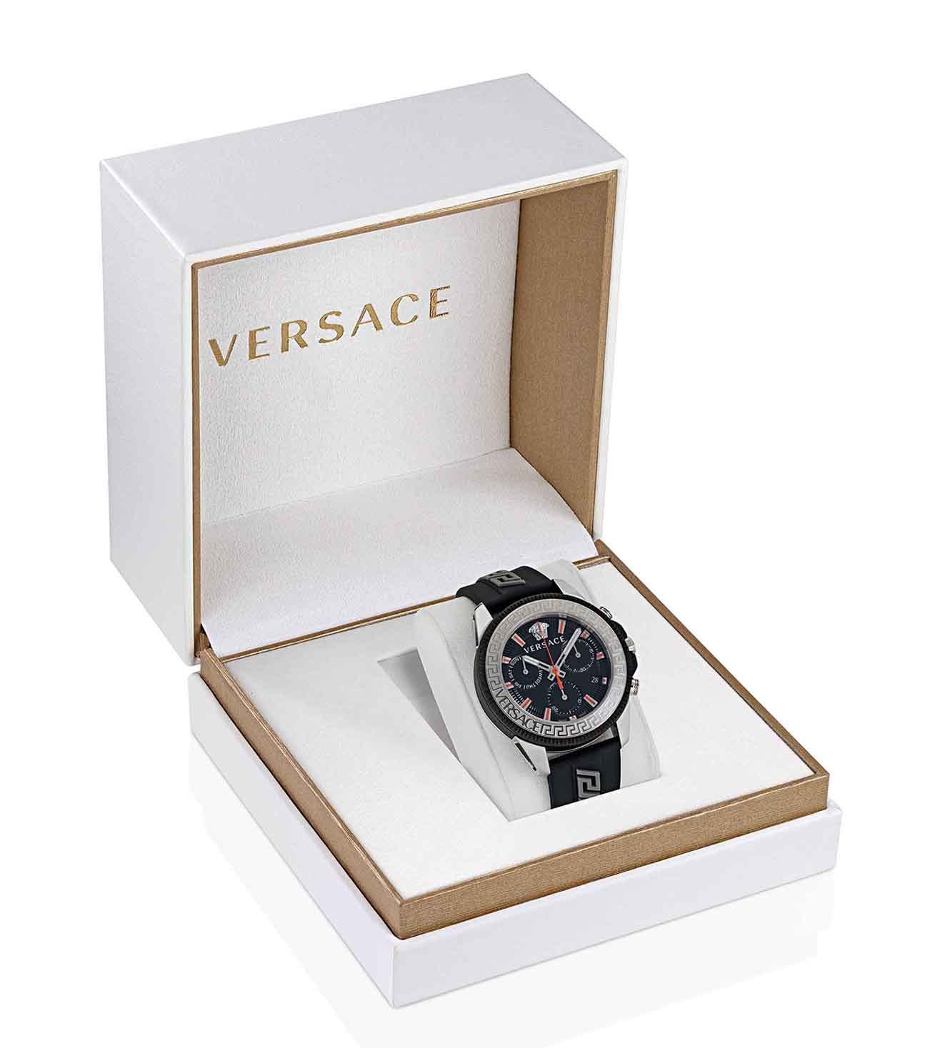 VE3J00222 | VERSACE Greca Action Chronograph Watch for Men