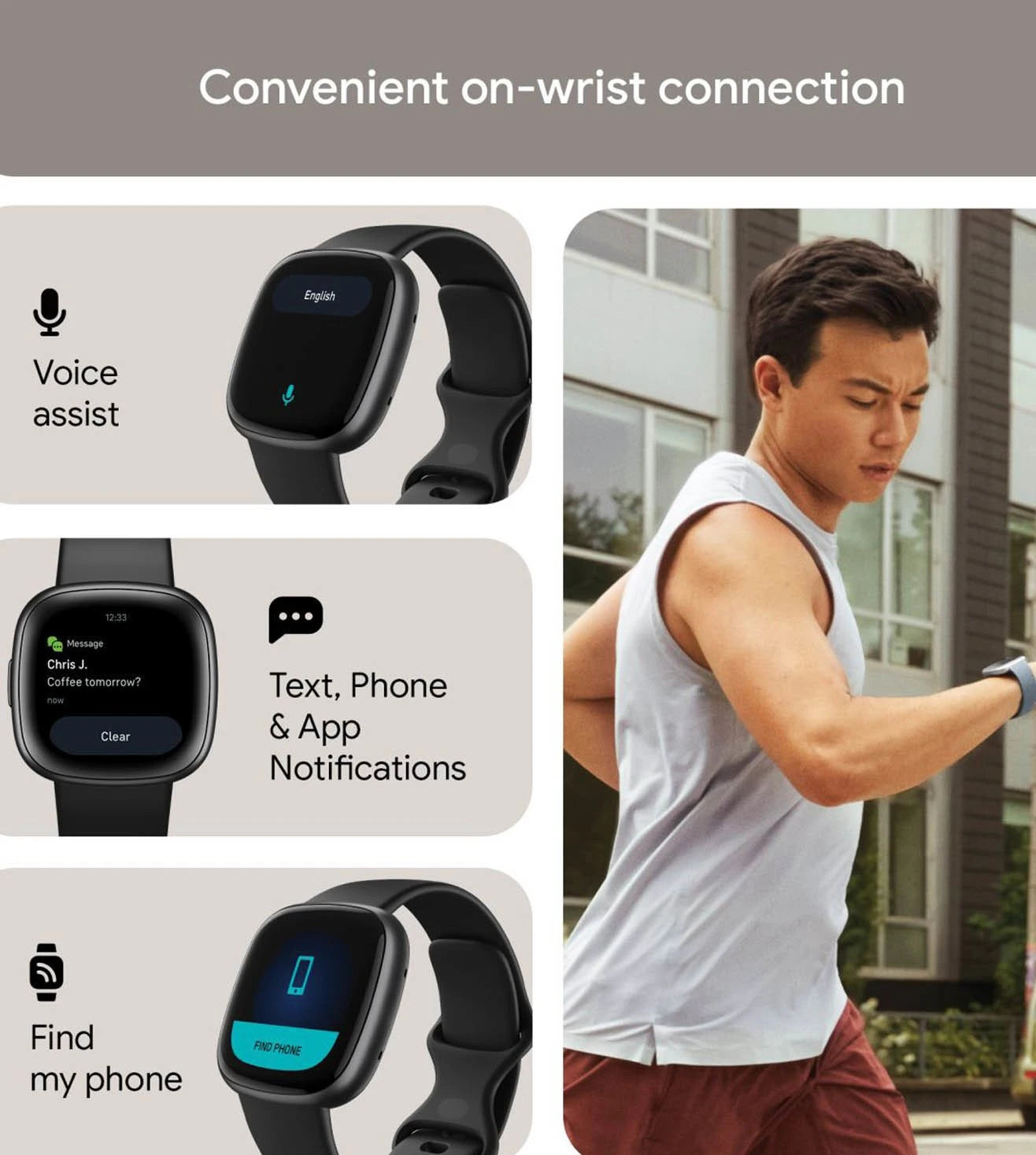 FB523BKBK | FITBIT FRCJK Versa 4 Unisex Smart watch