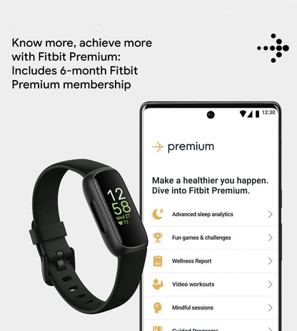 FB424BKBK | FITBIT FRCJK Inspire 3 Unisex Smart watch