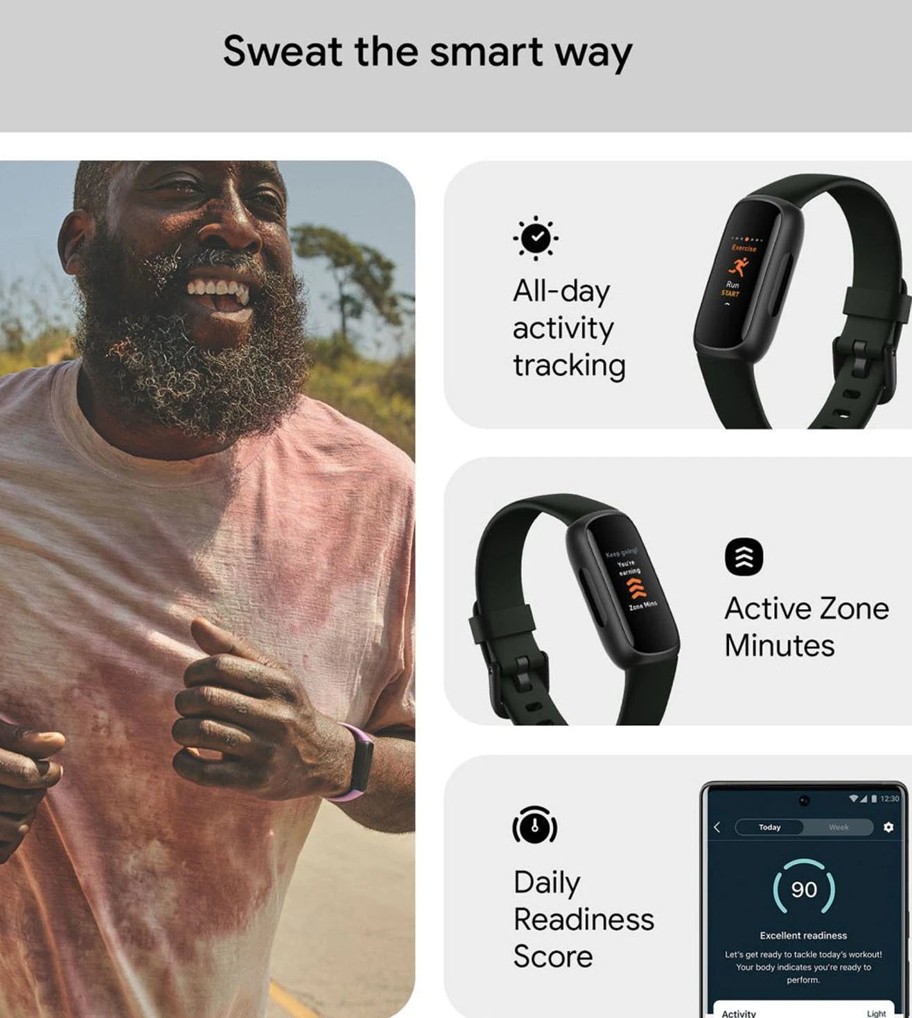 FB424BKBK | FITBIT FRCJK Inspire 3 Unisex Smart watch – Sai FB424BKBK | FITBIT FRCJK Inspire 3 Unisex Smart watch – Sai