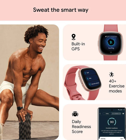 FB523RGRW | FITBIT FRCJK Versa 4 Unisex Smart watch