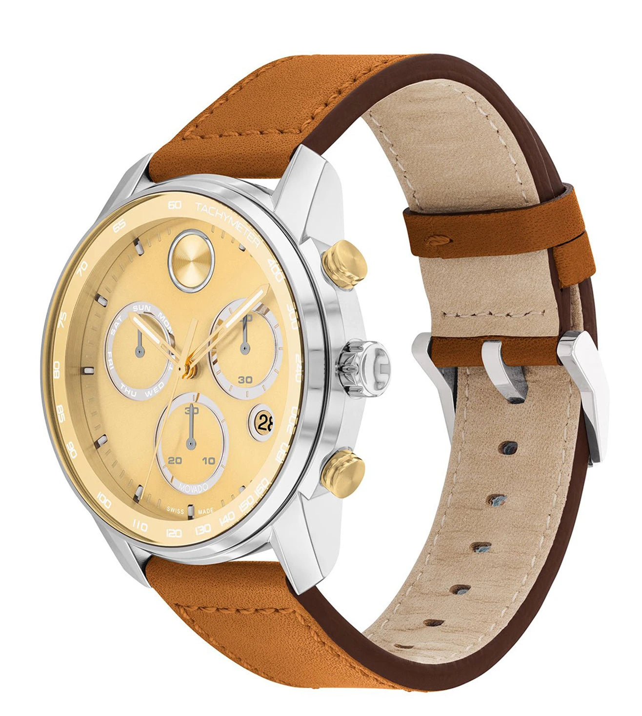 3600908 | MOVADO Bold Verso Swiss Chronograph Watch for Men