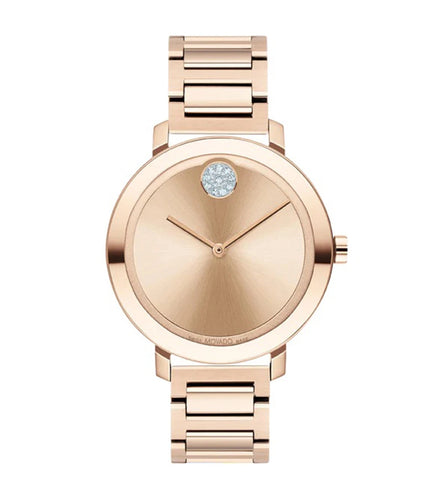 3600824 | MOVADO Bold Evolution Crystals Swiss Watch for Women - Buy Now at Sai Creations Watches