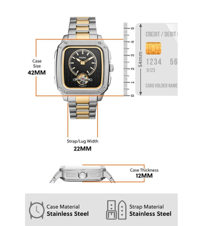 ME3237 | FOSSIL Inscription Automatic Watch for Men