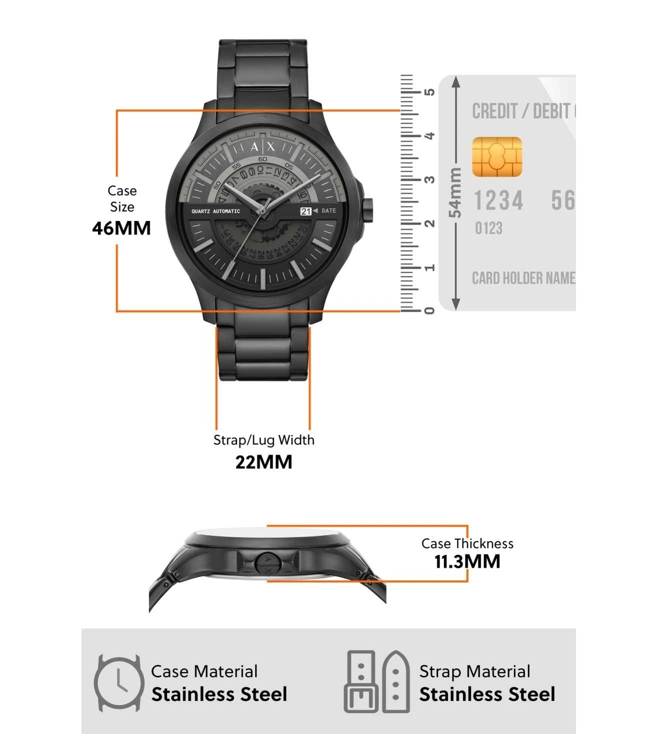 AX2444 | ARMANI EXCHANGE Automatic Watch for Men