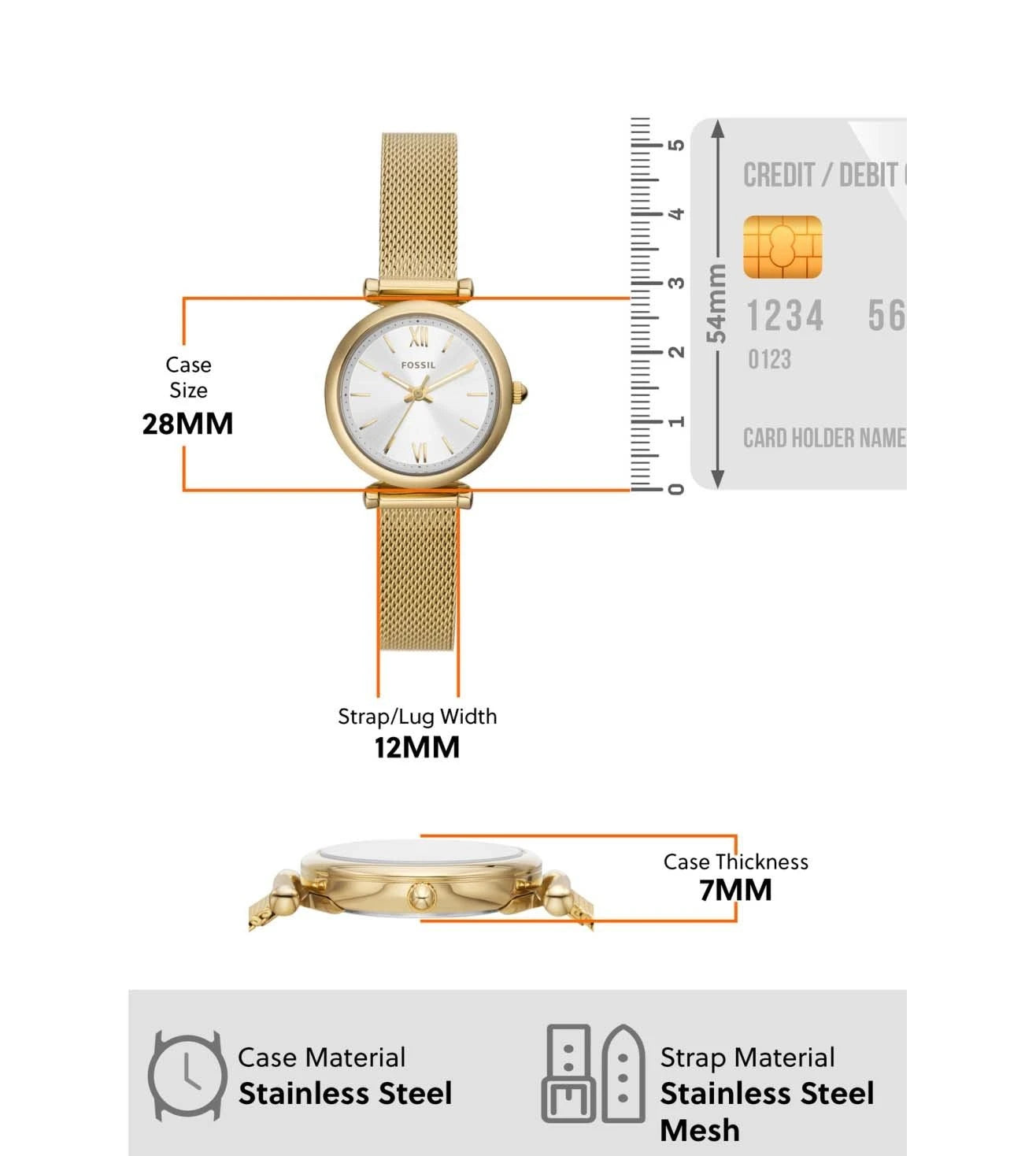 ES5251SET | FOSSIL Carlie Watch for Women