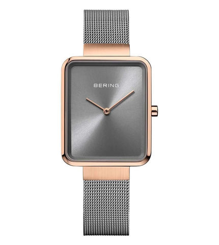 14528-369 Bering | Square Grey Dial Classic Watch (Women) - Buy Now at Sai Creations Watches