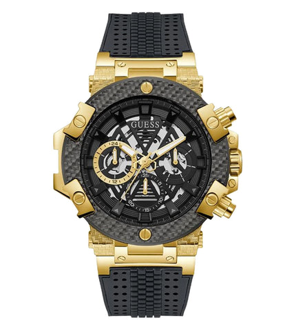 GW0486G2 | GUESS Carbon Chronograph Watch for Men - Buy Now at Sai Creations Watches