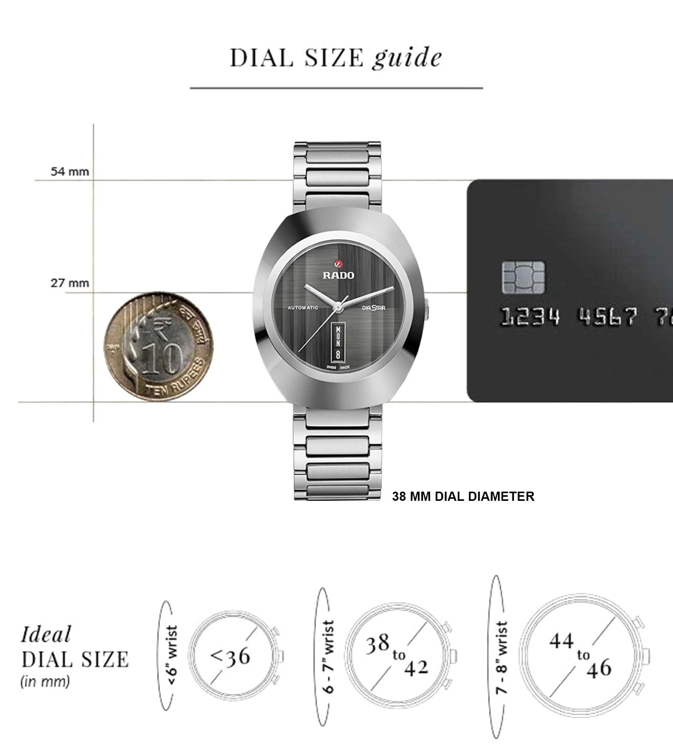 R12160103 | RADO DiaStar Original Automatic Unisex Watch