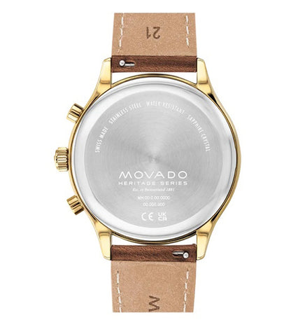 3650148 | MOVADO Heritage Chronograph Watch for Men