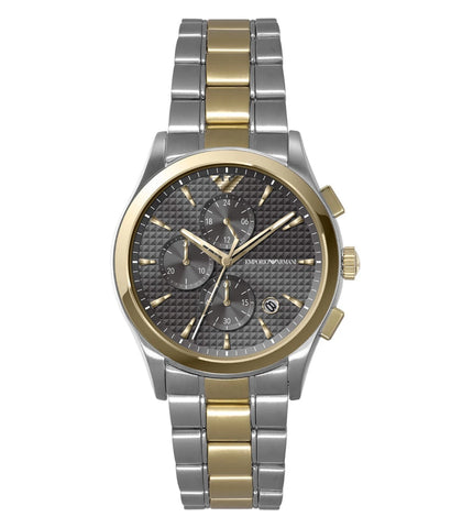 AR11527 EMPORIO ARMANI | Grey Dial Chronograph Watch (Men) - Buy Now at Sai Creations Watches