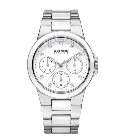 32237-754 Bering | White Dial Ceramic Multifunction Watch (Women) - Buy Now at Sai Creations Watches