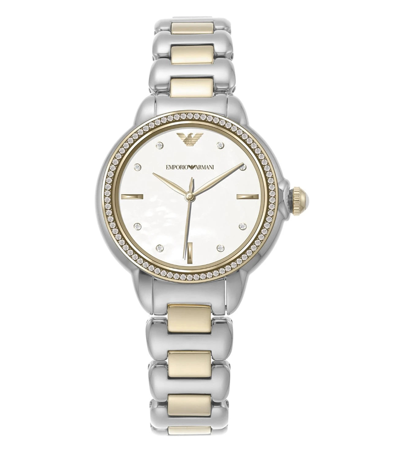 Ar11519 AR11524 Emporio Armani | Mother of Pearl Dial Analog Watch (Women ...