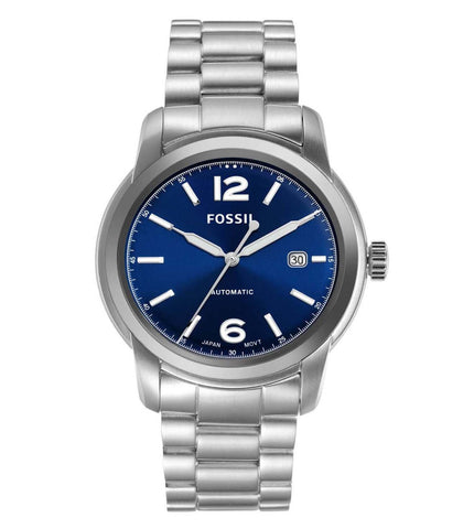 ME3244 FOSSIL | Heritage Series Blue Dial Watch (Men) - Buy Now at Sai Creations Watches