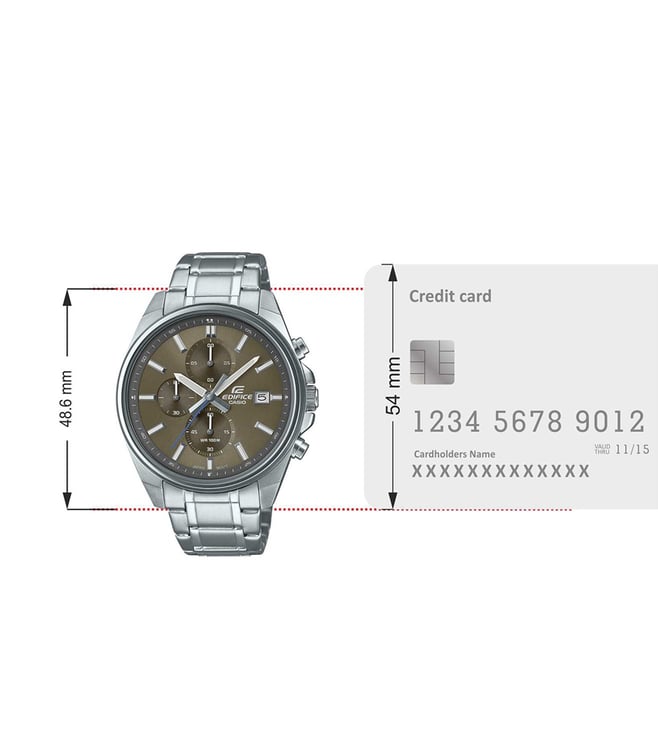 ED572 CASIO | Edifice EFV-610D-5CVUDF Stainless Steel Men's Watch