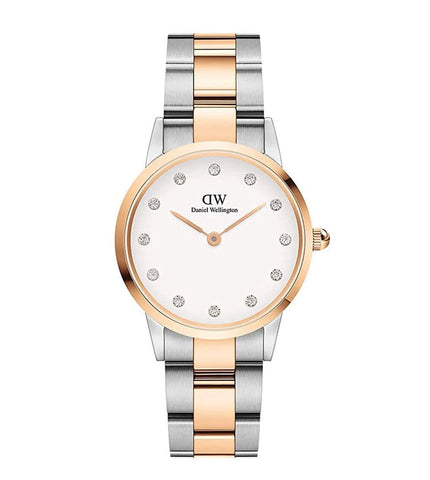 DW00100359 | DANIEL WELLINGTON Iconic Link Lumine Watch for Women - Buy Now at Sai Creations Watches