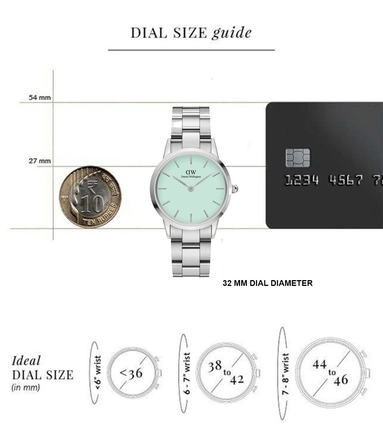 DW00100538 | DANIEL WELLINGTON Iconic Link Watch for Women