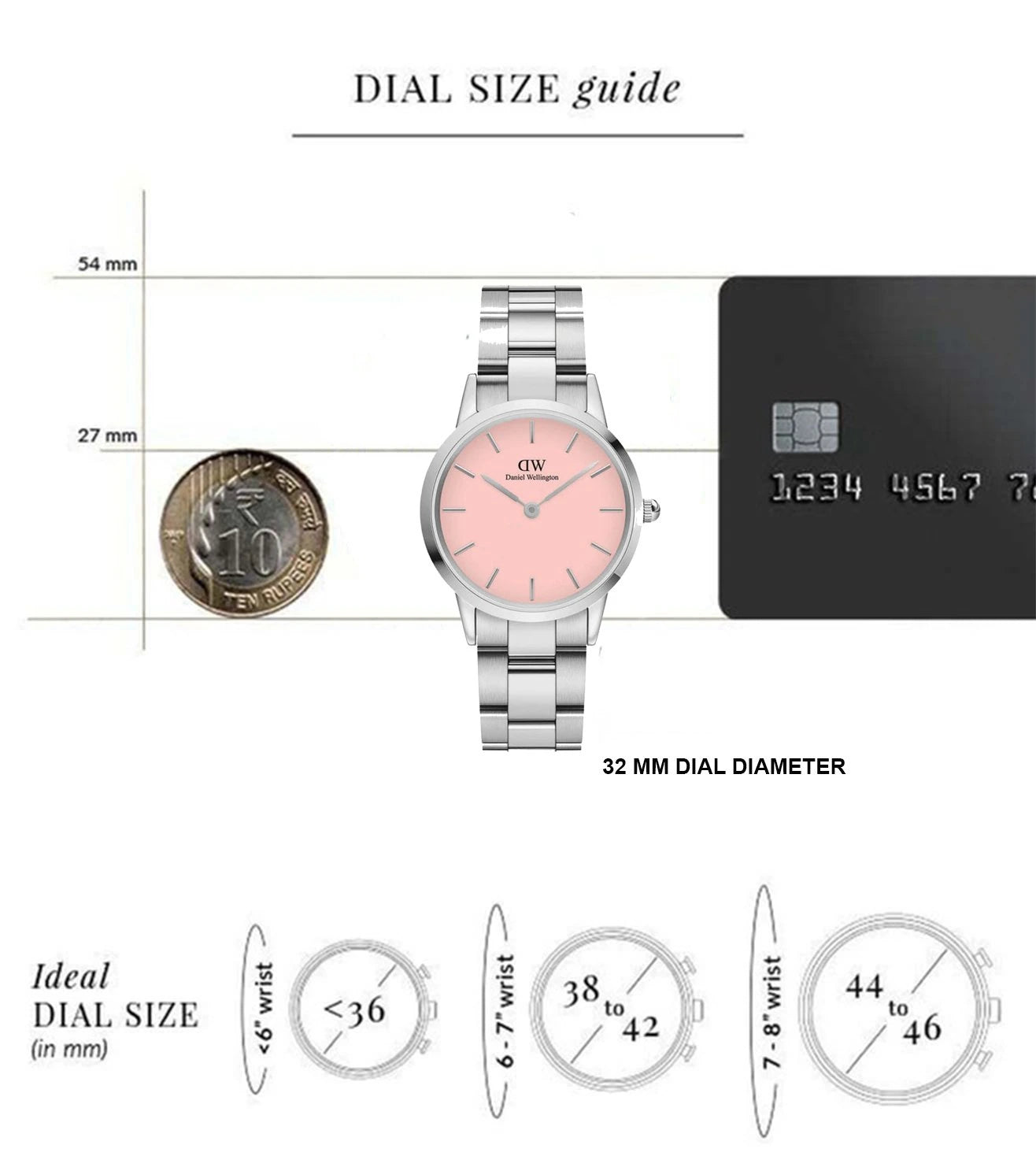 DW00100535 | DANIEL WELLINGTON Iconic Link Watch for Women