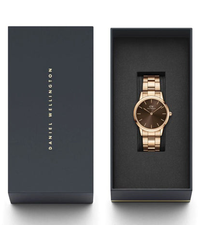 DW00100462 | DANIEL WELLINGTON Iconic Link Amber Watch for Women