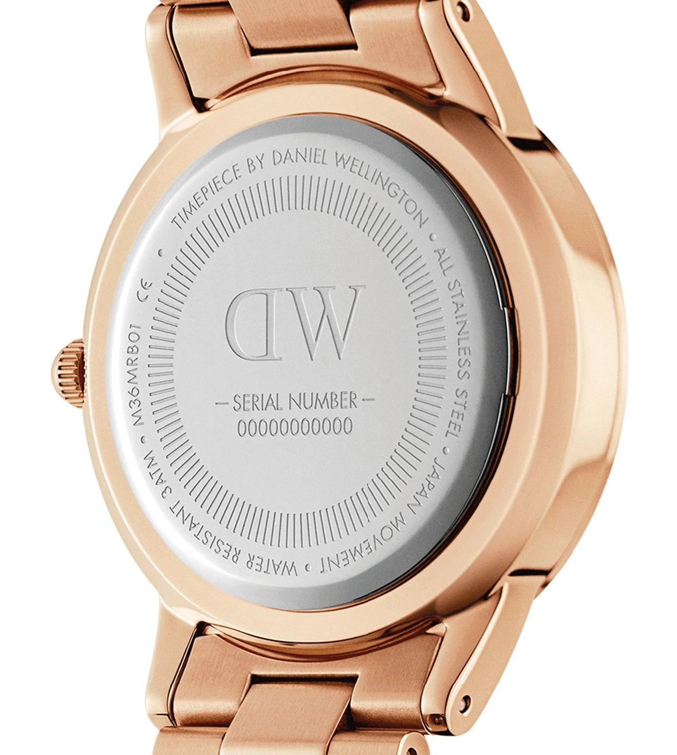 DW00100462 DANIEL WELLINGTON Iconic Link Amber Watch for Women