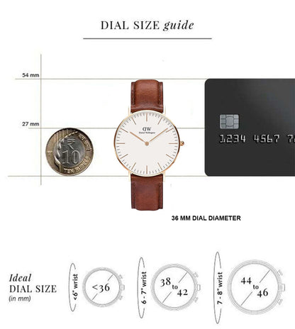 DW00100035 | DANIEL WELLINGTON Classic St Mawes Watch for Women