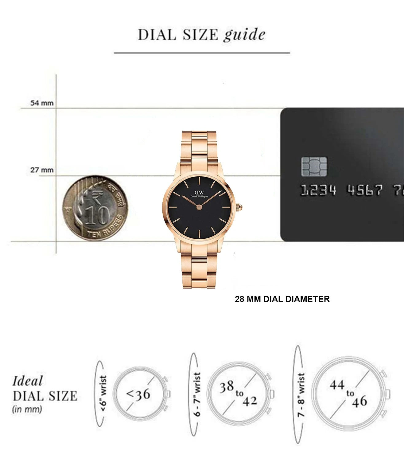 DW00100214 | DANIEL WELLINGTON Iconic Link Watch for Women