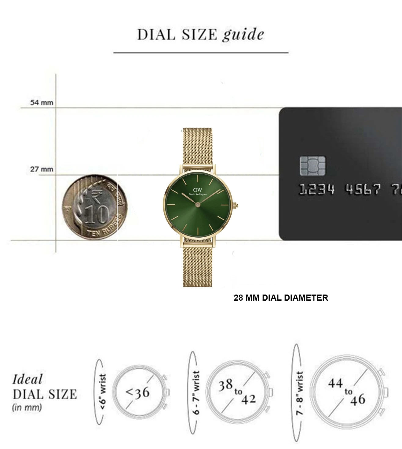 DW00100479 | DANIEL WELLINGTON Petite Emerald Watch for Women