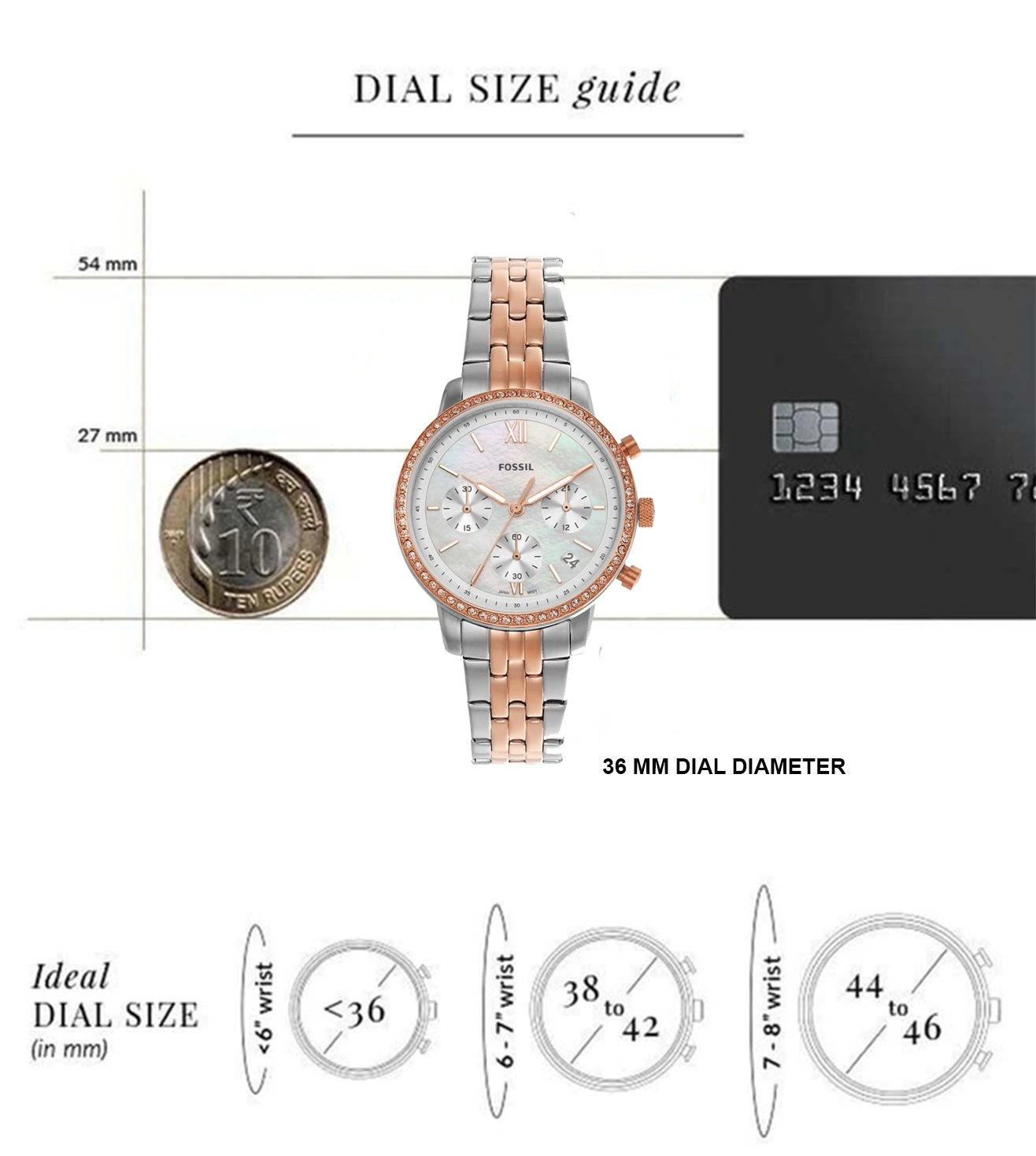 ES5279 | FOSSIL Neutra Chronograph Watch for Women