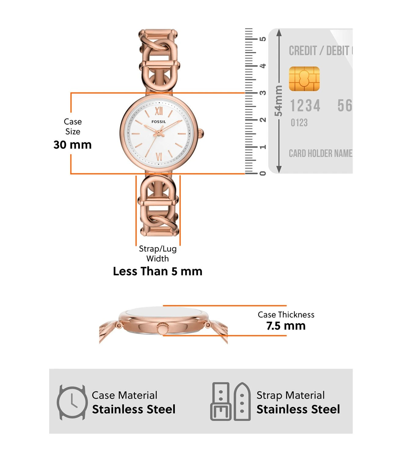 ES5273 | FOSSIL Carlie Watch for Women