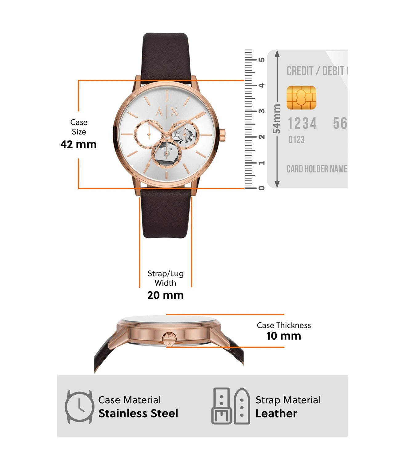 AX2756 | ARMANI EXCHANGE Automatic Watch for Men – Sai Creations Watches