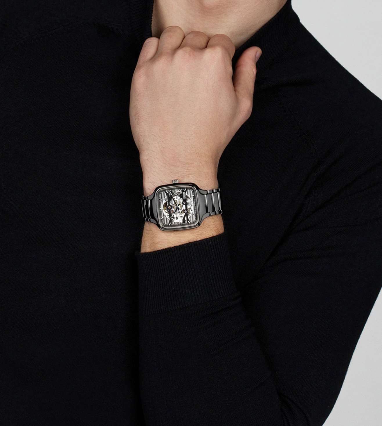 R27125152 | RADO True Square Skeleton Automatic Unisex Watch