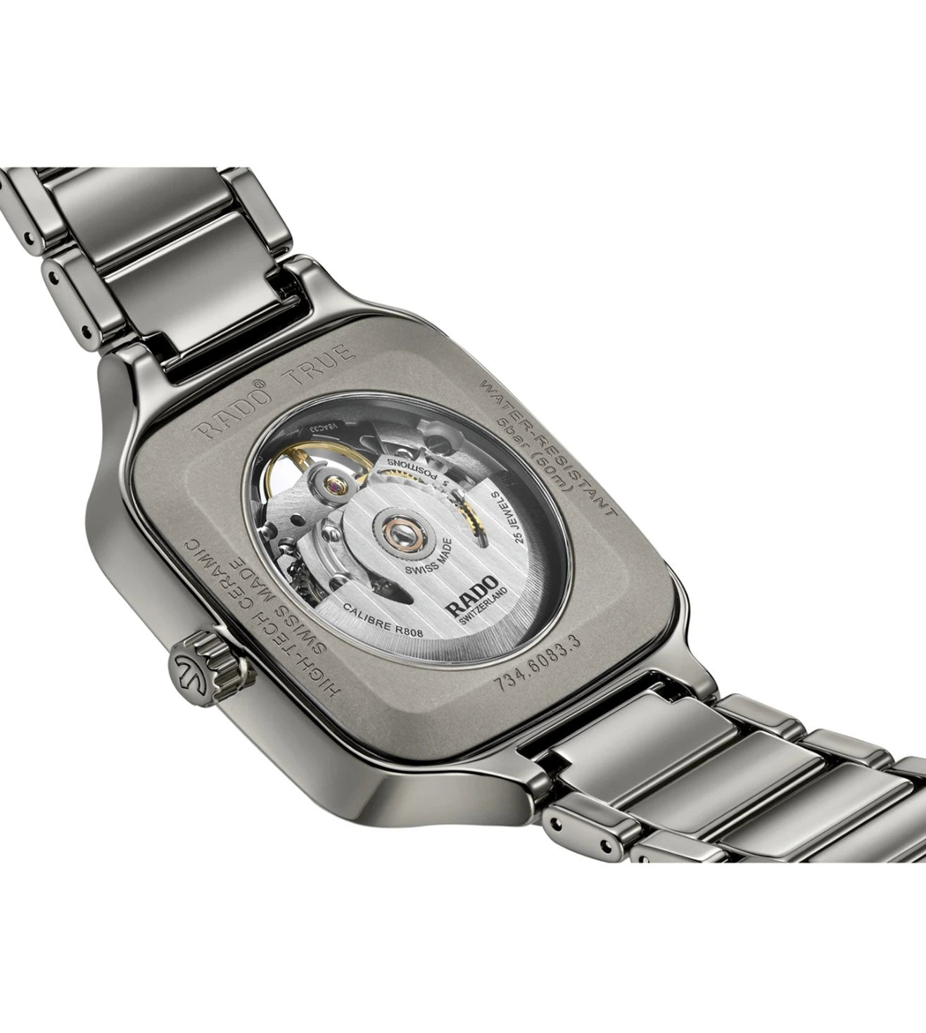 R27125152 | RADO True Square Skeleton Automatic Unisex Watch