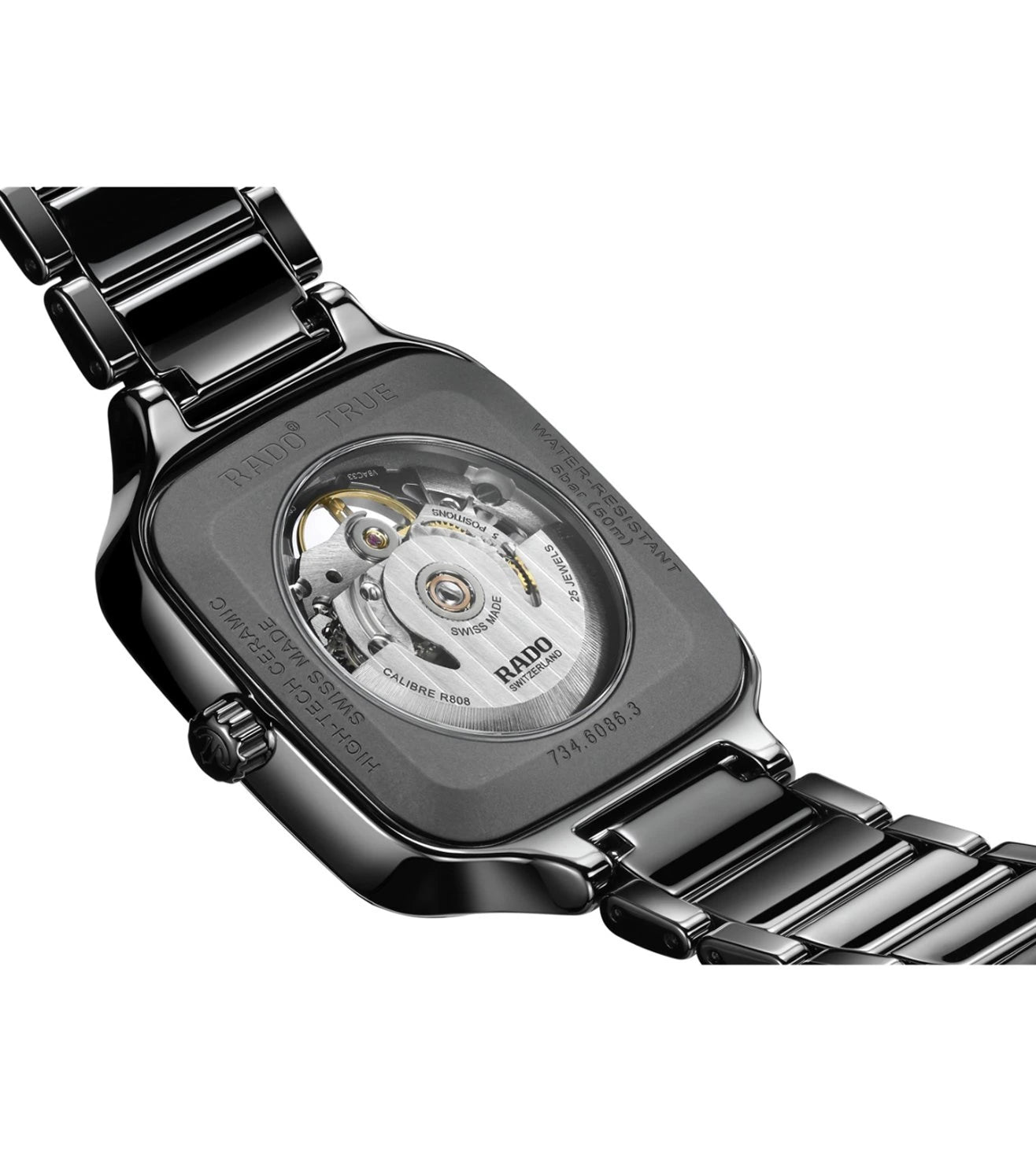 R27124162 | RADO True Square Skeleton Automatic Unisex Watch