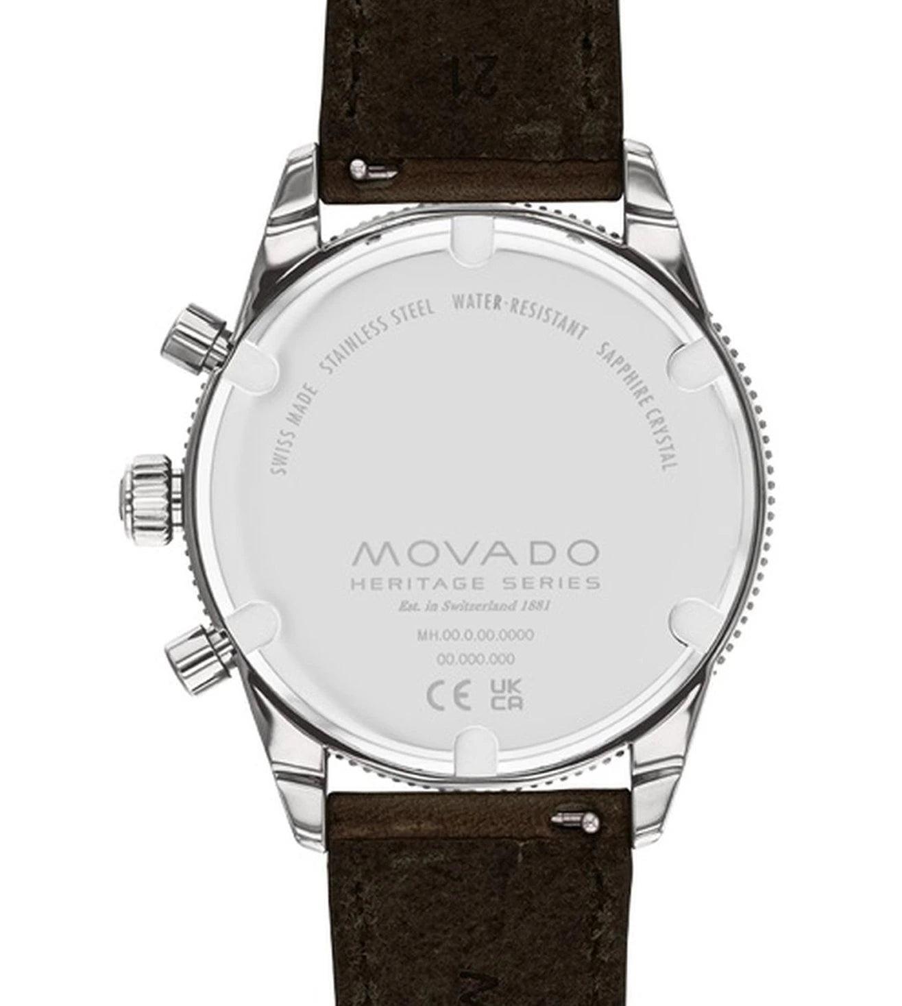 3650121 | MOVADO Heritage Chronograph Watch for Men