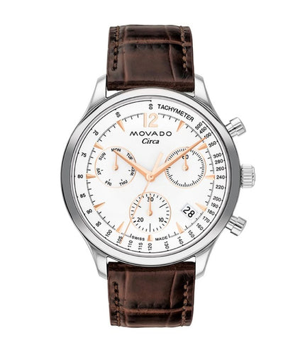 3650132 | MOVADO Heritage Chronograph Watch for Men - Buy Now at Sai Creations Watches