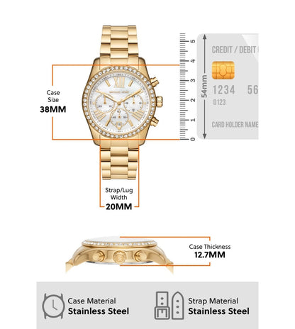 MK7241 | MICHAEL KORS Lexington Chronograph Watch for Women