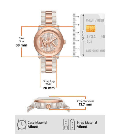 MK7355 | MICHAEL KORS Runway Analog Watch for Women