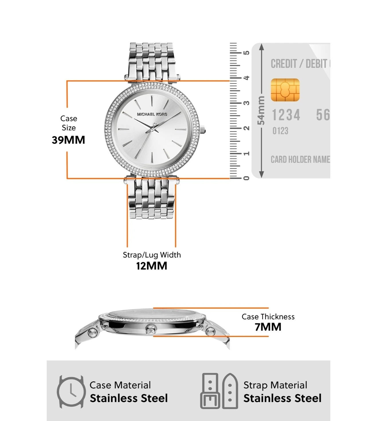 MK3190 | MICHAEL KORS Darci Analog Watch for Women