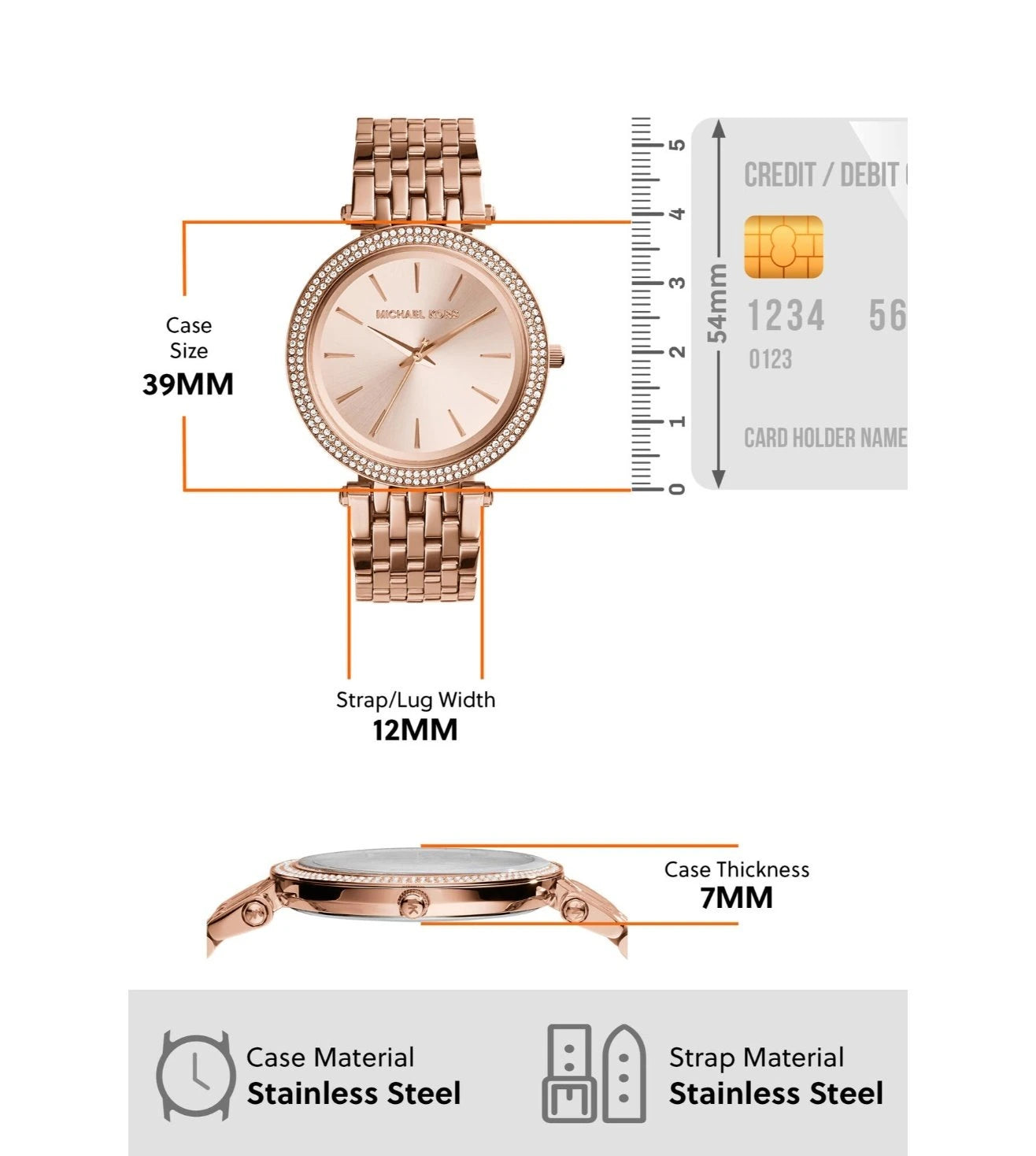 MK3192 | MICHAEL KORS Darci Analog Watch for Women