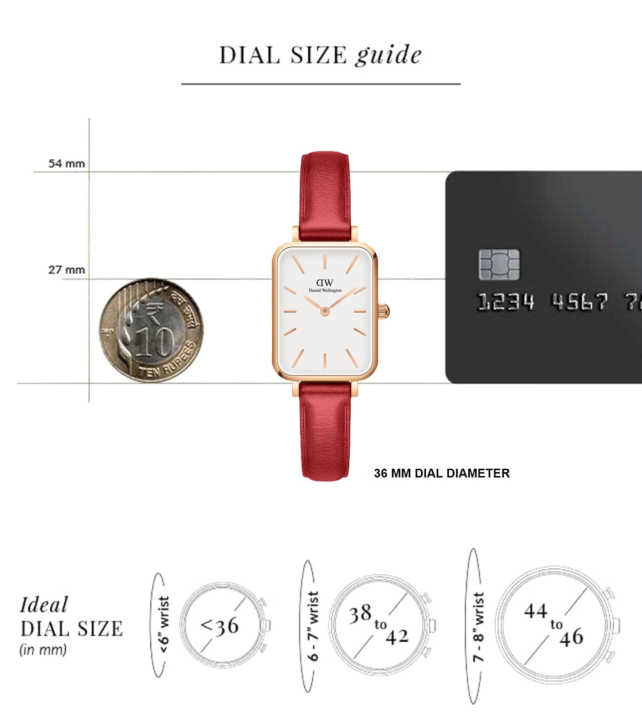 DW00100453 | DANIEL WELLINGTON Quadro 29x36.5 Pressed Suffolk RG Analog Watch for Women