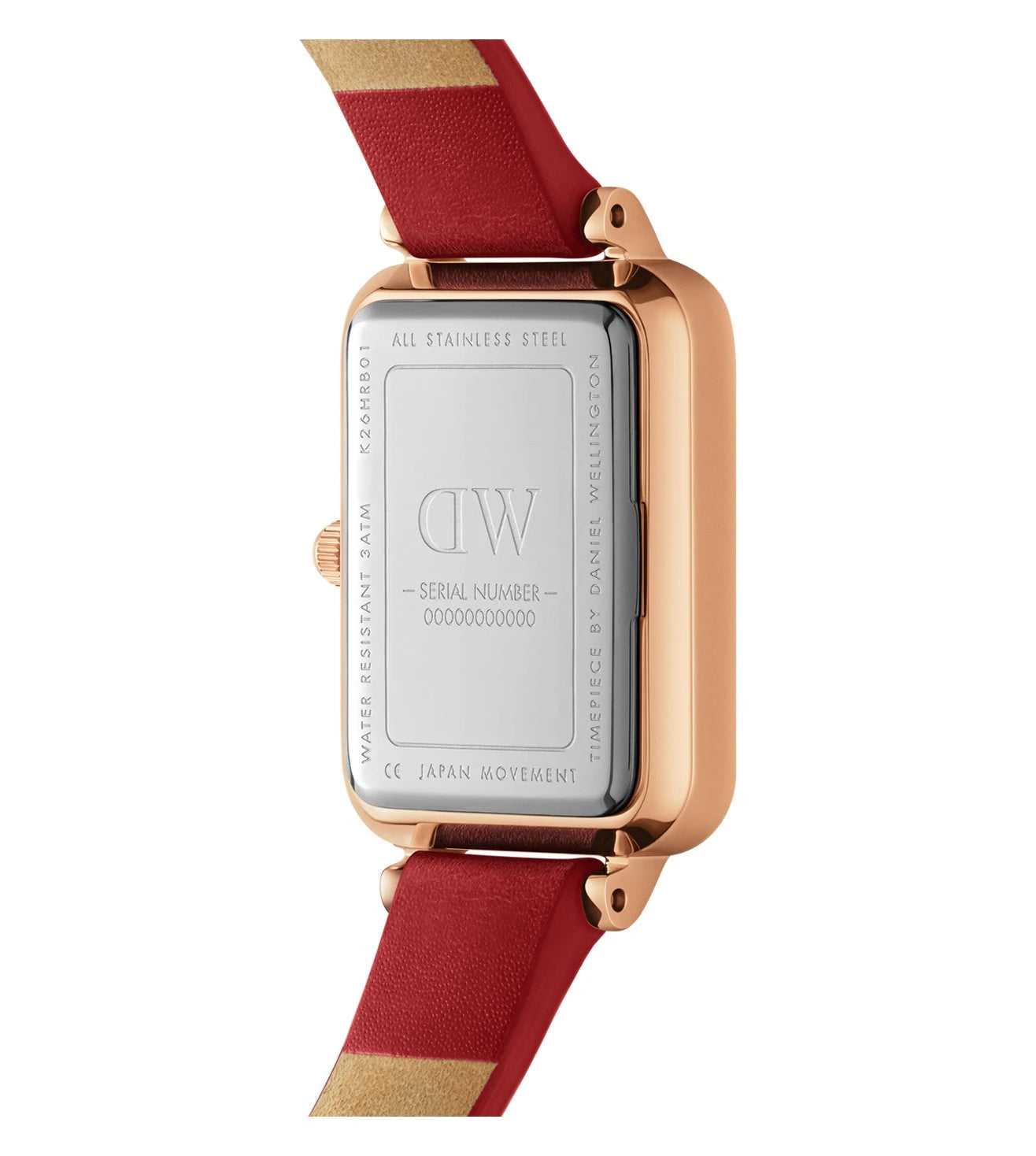 DW00100453 | DANIEL WELLINGTON Quadro 29x36.5 Pressed Suffolk RG Analog Watch for Women