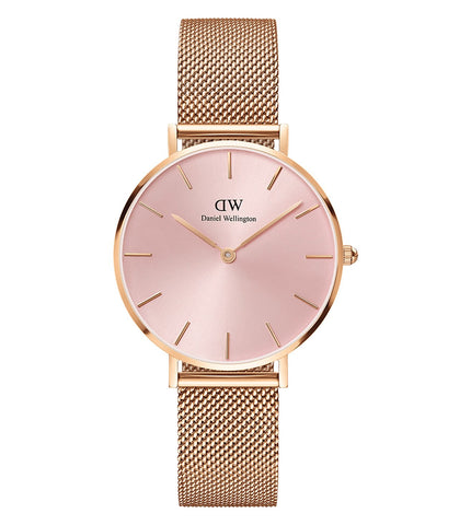 DW00100367 | DANIEL WELLINGTON Petite 32 Melrose RG Analog Watch for Women - Buy Now at Sai Creations Watches